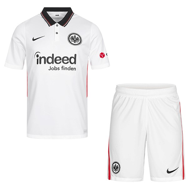 Camiseta Frankfurt Segunda equipo Niño 2020-21 Blanco
